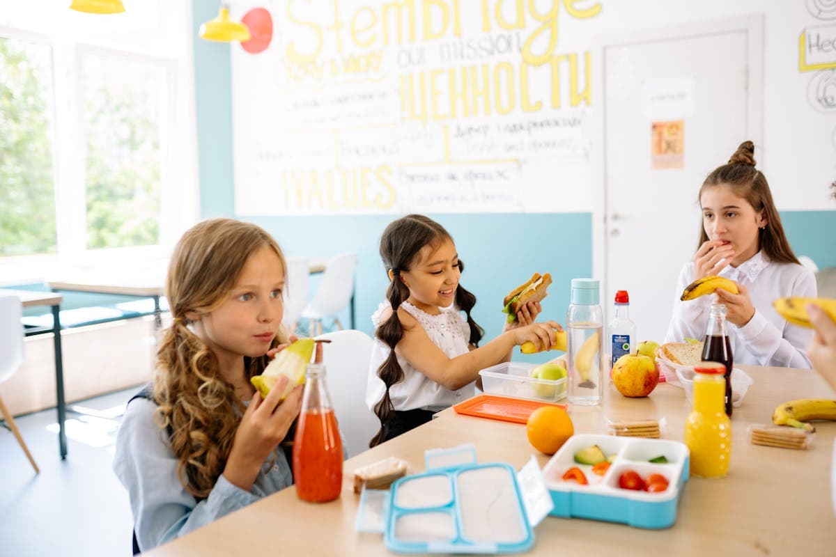 Student and educator in a supportive classroom
